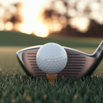 stinger-golf-liv-golf-trademark-litigation Golf ball and tee on a golf course representing trademark litigation involving Stinger Golf and LIV Golf