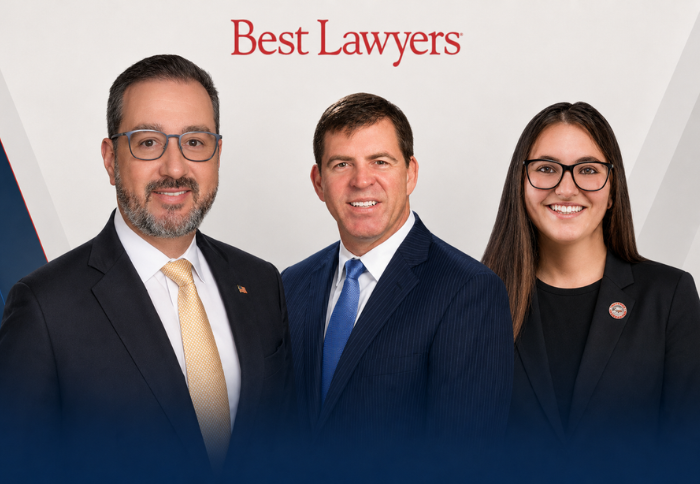Barakat + Bossa attorneys Brian Barakat, Rich Richards, and Angelique Gulla recognized in the 2027 editions of Best Lawyers.